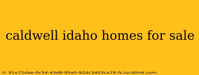 caldwell idaho homes for sale